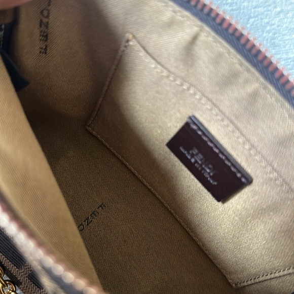 Fendi Monogram Canvas Wristlet Pochette - Picture 6 of 16